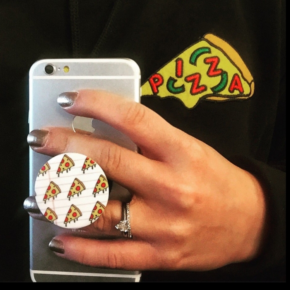 Pizza on Paper Phone Stand - Picture 4 of 6